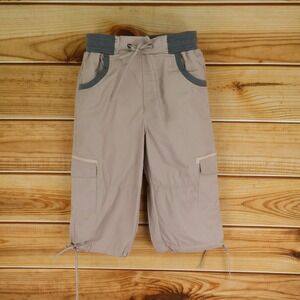Cargo Bermuda Hiking Short Womens STRETCH WAIST SIZE: 27-30 INCHES Polyester NWT